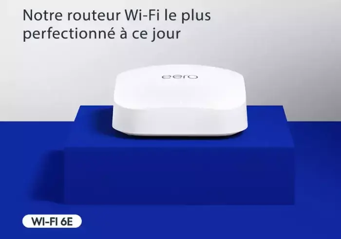 Jusqu'à 289€ d'économie sur les routeurs Wi-Fi 6E Mesh eero pour les abonnés Prime