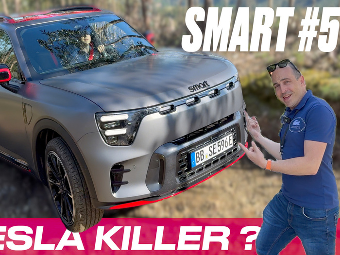 Essai Smart #5 : l'anti-Tesla Model Y ? Charge ultra-rapide & un peu d'Offroad !