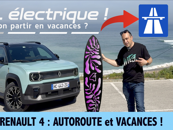 Essai Renault 4 : peut-on vraiment partir en vacances en 4L électrique ?