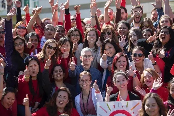 La cote d'amour des meilleurs CEO tech, vue par les femmes (Apple en baisse)