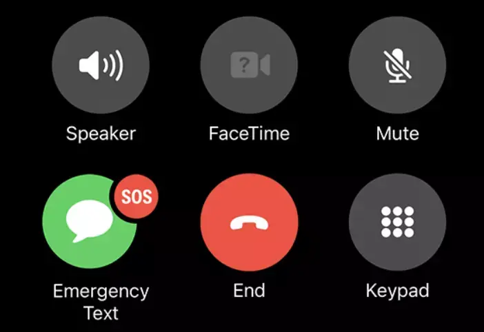Appels d'urgence par satellite iPhone 14