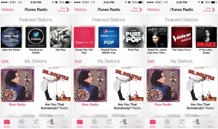 Apple modifie ses flux iTunes Radio à quelques heures de la keynote