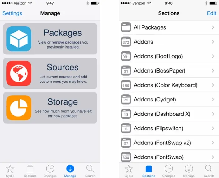 Cydia est disponible pour iOS 7