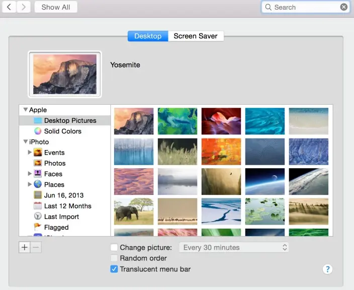 Yosemite Beta 3 : le mode "sombre" actif et quelques nouvelles icônes