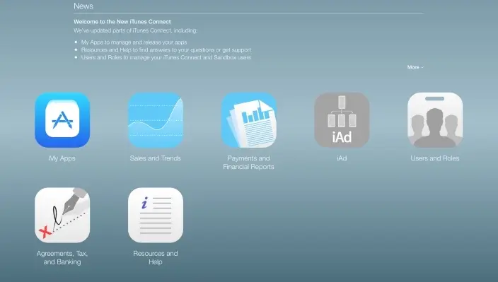 Petite cure de jouvence pour iTunes Connect avant la sortie d'iOS 8