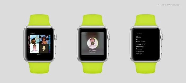 Quelques pistes pour le portage d'applications sur l'Apple Watch