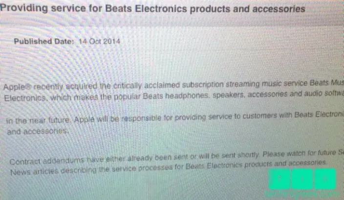 Bientôt un SAV pour les casques Beats dans les Apple Store ?