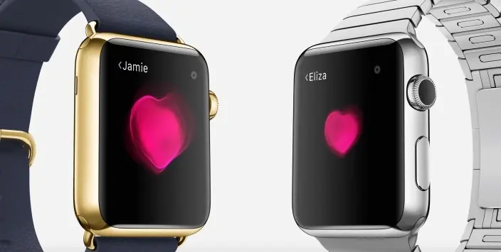 Une assistance spéciale pour les acquéreurs d'une Apple Watch acier / or