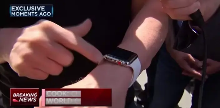 Tim Cook à Palo Alto pour le lancement de l'AppleWatch