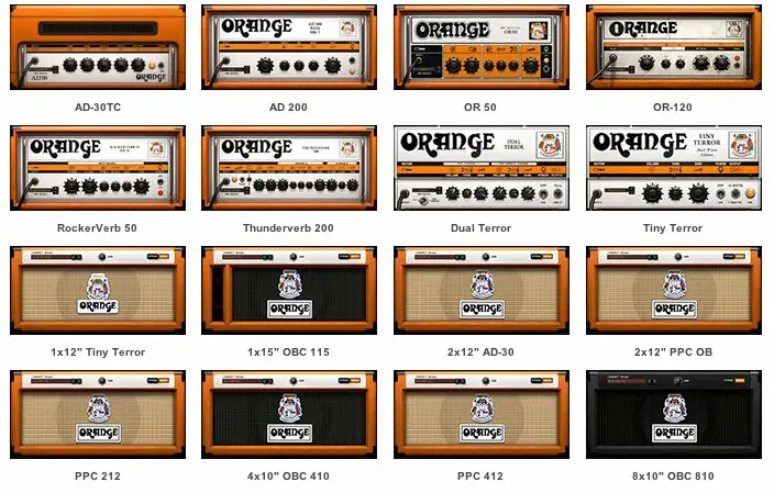 AmpliTube lance son pack "Orange"