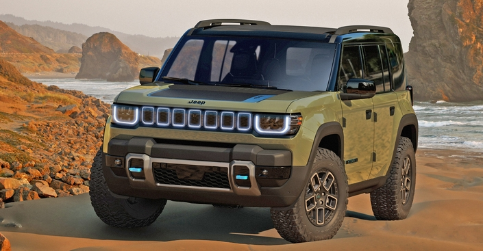 VE : Jeep Avenger, My Ami Play, Ford E-Transit Custom et le tactile de Tesla