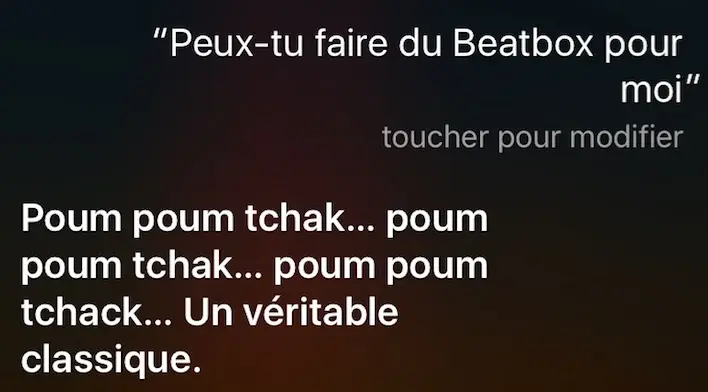 Insolite : Siri est capable de faire du BeatBox (MAJ)