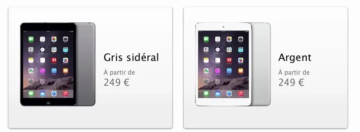 Baisse de prix sur les "anciens" iPad, les précommandes commencent demain