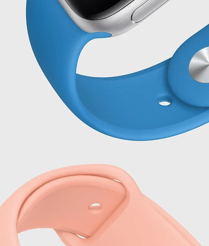 Des nouveaux bracelets pour l'Apple Watch (avec des coloris printaniers)