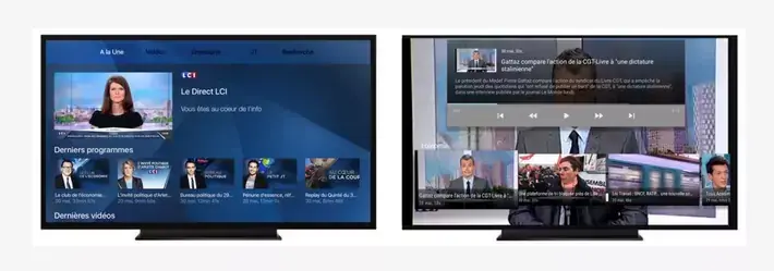 LCI débarque sur l'Apple TV et sur les box Android