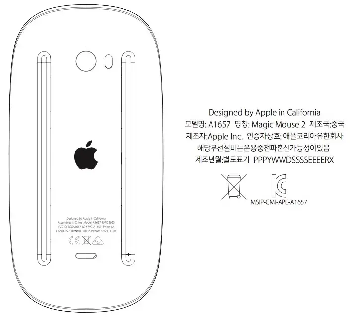 Une Magic Mouse 2 et un "nouveau" clavier Apple sans fil en préparation