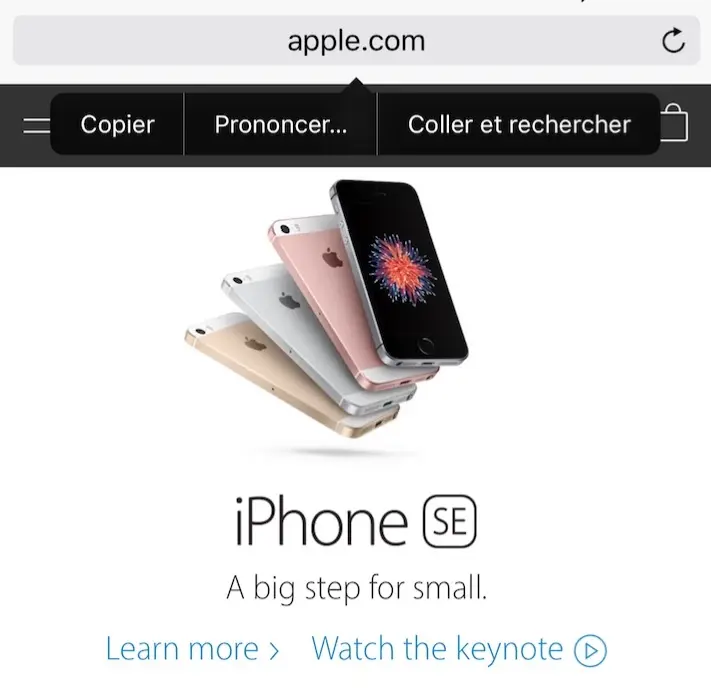 Astuce iOS : rechercher rapidement avec Safari à partir du presse-papier