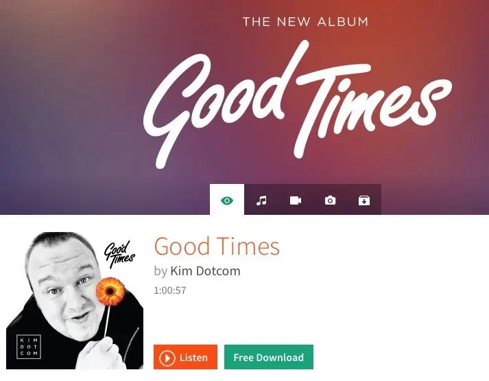 Kim Dotcom lance un service de streaming de musique et un album