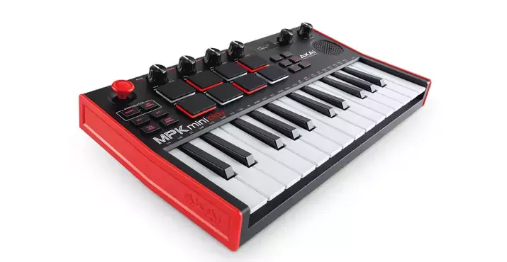 Akai présente son nouveau clavier MIDI USB MPK Mini Play à 125€