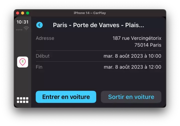 Zenpark, le spécialiste du parking partagé, dévoile une nouvelle fonctionnalité CarPlay