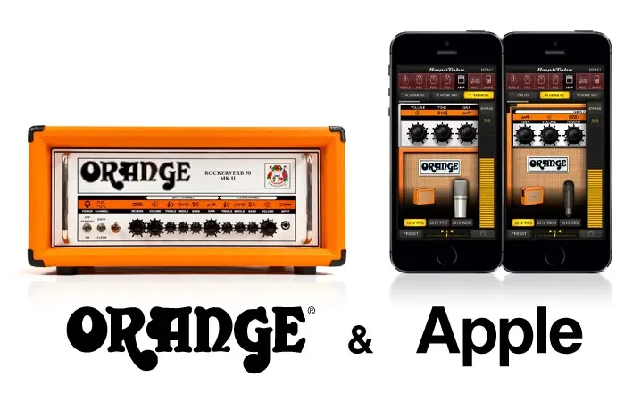 AmpliTube Orange sort sur iPhone et iPad