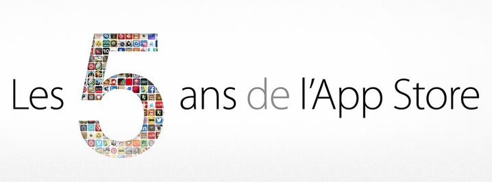 Les 5 ans de l'App Store apportent leur lot de grosses promotions