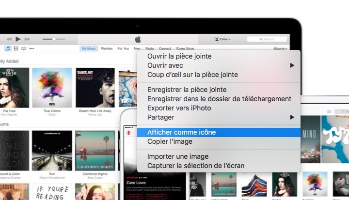 Astuce OS X : afficher les pièces jointes des mails sous forme d'icône