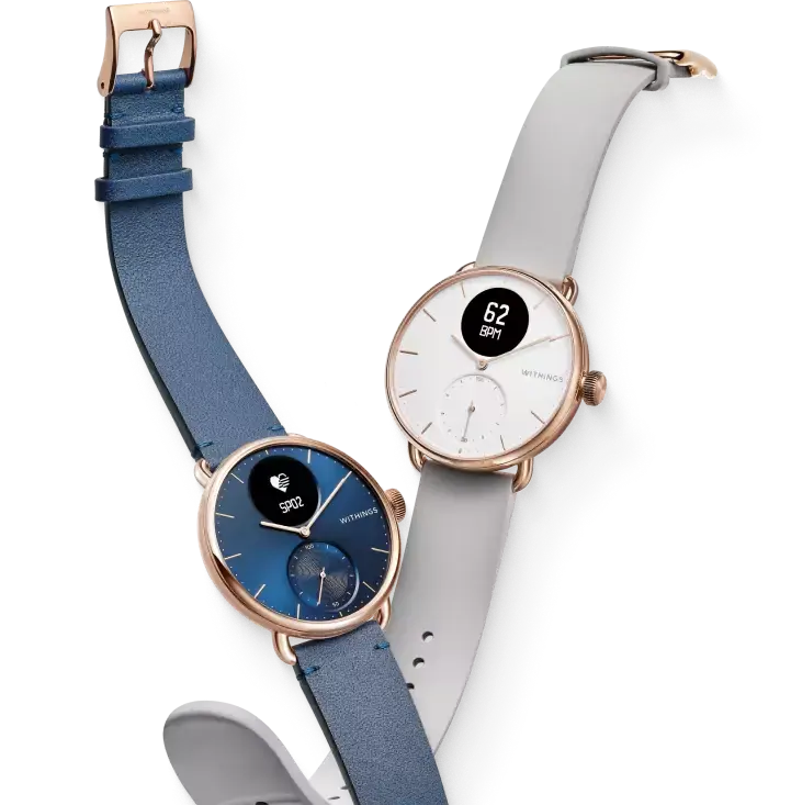 Withings : la Scanwatch Rose Gold est disponible à 299€