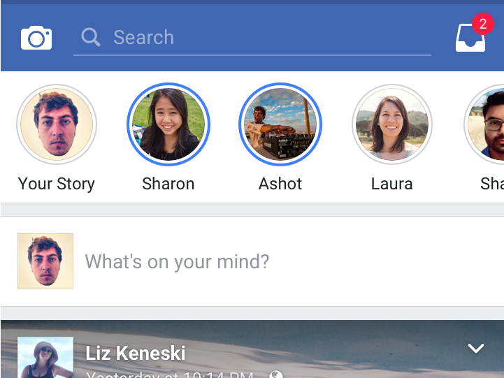 L'Irlande teste les Facebook Stories (une nouvelle copie des Stories de Snapchat)