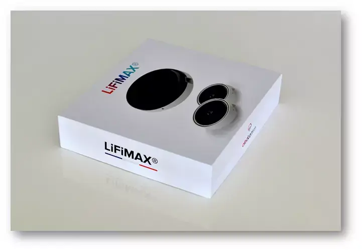 Internet par la lumière : le LiFiMAX1G passe à 1Gbps ! #CES