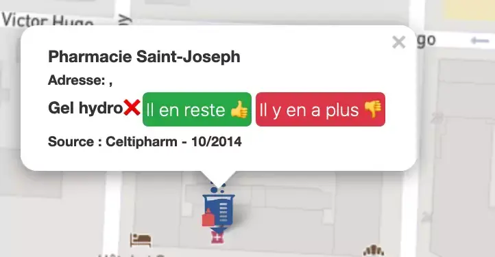 outrouverdugel.com : un site pour trouver les pharmacies vendant du gel hydroalcoolique