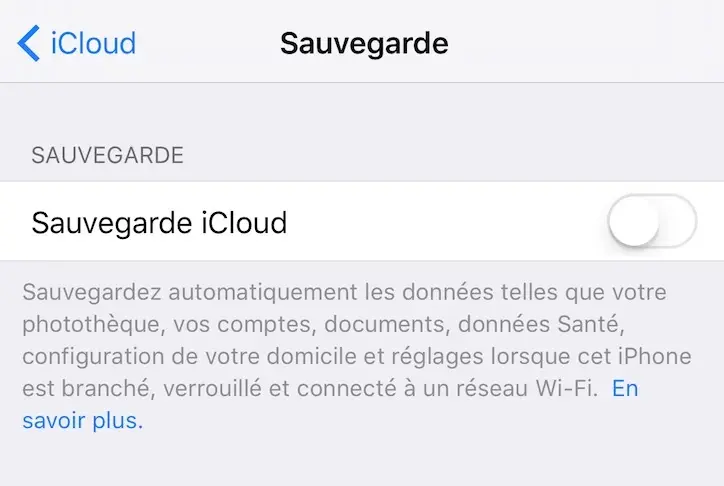 Avant l'installation d'iOS 9, utilisez-vous plutôt la sauvegarde "iCloud" ou "iTunes" ?