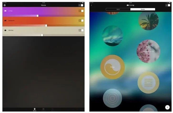 Le compagnon iOS des ampoules Philips Hue est (enfin) optimisé pour l'iPad