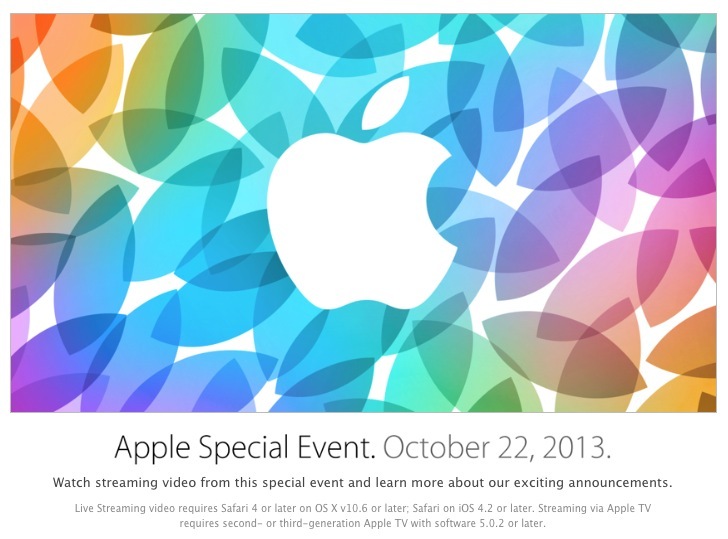 La page spéciale keynote est en ligne chez Apple