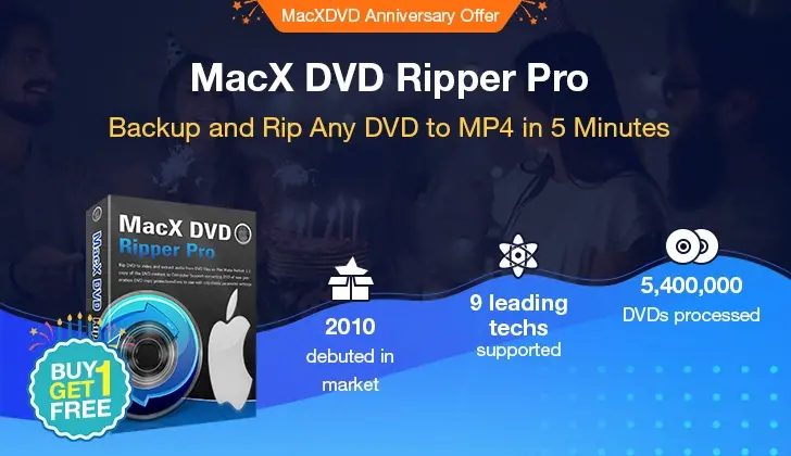 Vidéo : -40% sur MacX DVD Ripper Pro (compatible Monterey/M1), MacX MediaTrans offert !