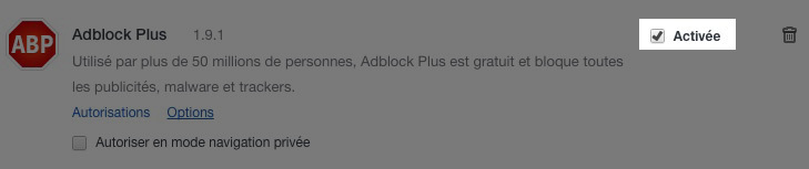 Comment désactiver AdBlock et les bloqueurs de publicité sur Mac4Ever (et ailleurs)