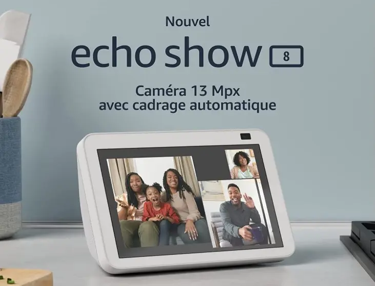 Les Echo Show 5 et 8 Gen 2 sont disponibles à partir de 84€