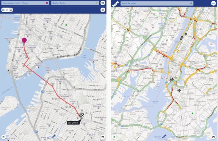 L'application Here Maps de Nokia disponible pour iOS