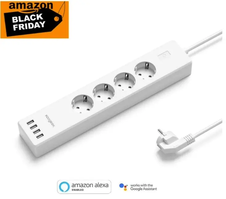 #BlackFriday : multiprise Koogeek à 26€, prise HomeKit à 28€, capteur de porte à 12€