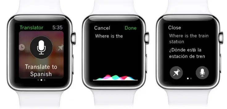 Microsoft lance Translator sur l'Apple Watch et permet d'ajouter des éléments via Wunderlist