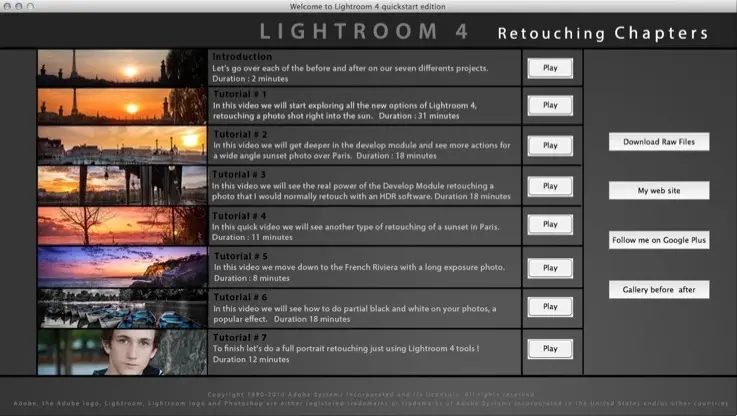 Apprenez Lightroom gratuitement en vidéo avec Serge Ramelli (Mac & iOS)