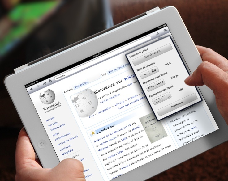 NaviDys, un navigateur iOS pour aider les dyslexiques
