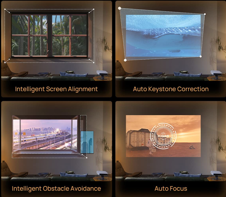 L'excellent vidéoprojecteur compact Xgimi Elfin à 551€