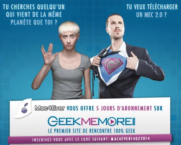 Testez gratuitement Geekmemore, site de rencontre 100% geek, pendant 5 jours