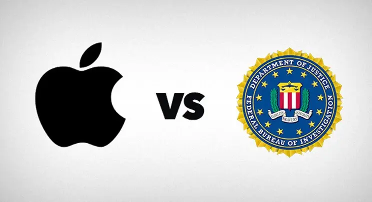 Apple qui doit souvent faire affaire avec le FBI pour le partage de données de ses utilisateurs.