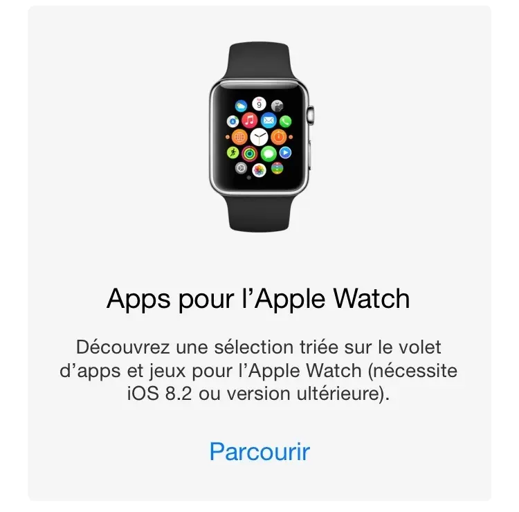 Derniers préparatifs avant l'ouverture de l'App Store "Apple Watch" !