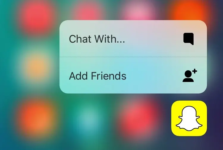 Snapchat gagne de nouveaux filtres et s'adapte au 3D Touch