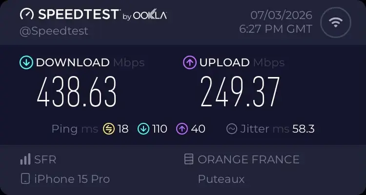 D&eacute;bits WiFi sans le routeur devolo
