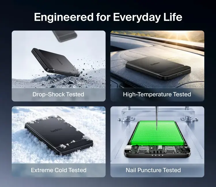 Belkin passe aux batteries semi-solides (et se lance dans les traqueurs)