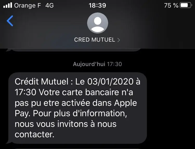 Apple Pay est en cours de déploiement au Crédit Mutuel Alliance Fédérale !